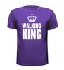 foto 2 Shirtje walking King. Een leuk wandel shirtje voor hem!