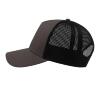foto 3 Stoere pet Trucker Cap Rapper Cap Donkergrijs met zwart