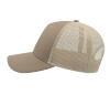 foto 3 Stoere pet Trucker Cap Rapper Cap Khaki met steen kleur