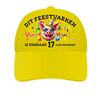 foto 7 Cap voor een feestvarken van zeventien jaar leuke print en opdruk
