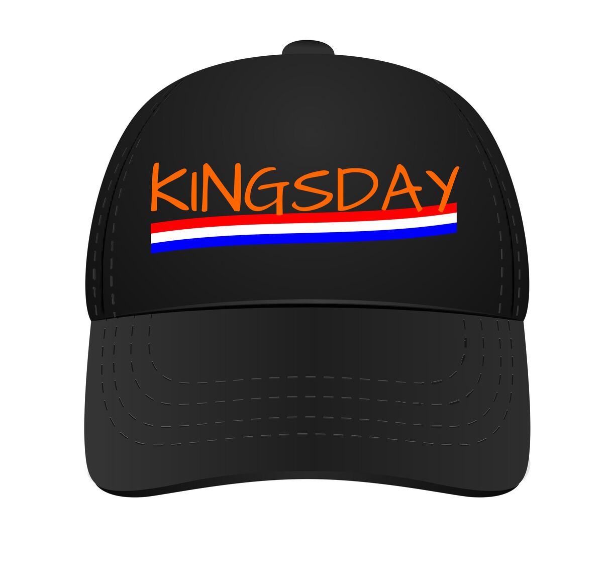 Leuke koningsdag petje cap rood wit blauw kingsday