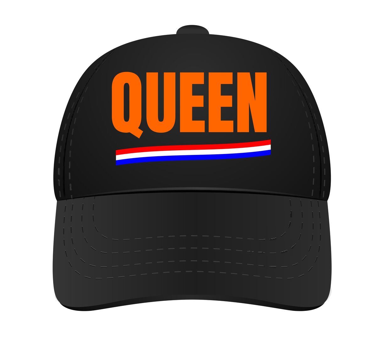 Leuke koningsdag petje Queen