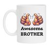 foto 1 Mok Awesome brother geweldige broer koffiemok