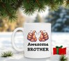 foto 4 Mok Awesome brother geweldige broer koffiemok