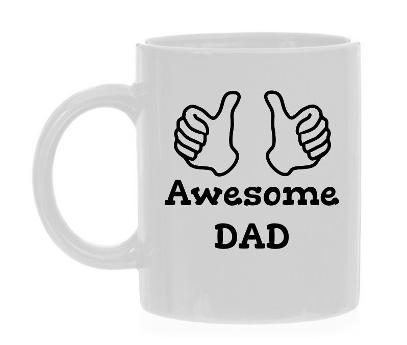 Mok Awesome dad geweldige vader koffiemok