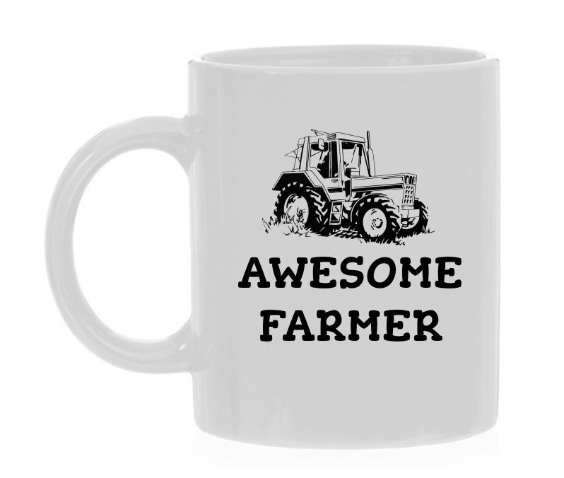 Mok Awesome farmer geweldige boer koffiemok