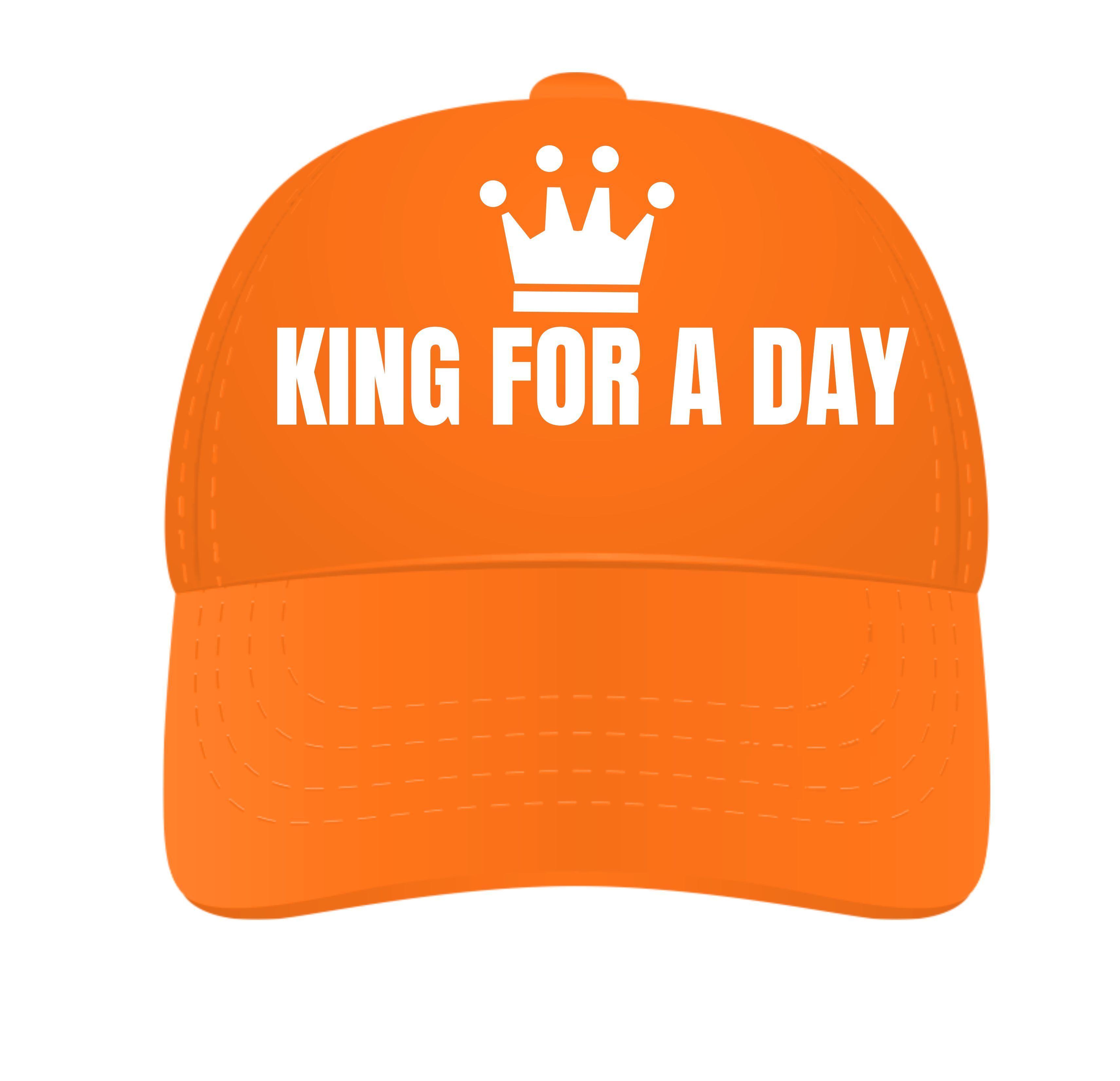 Oranje pet voor koningsdag king for a day