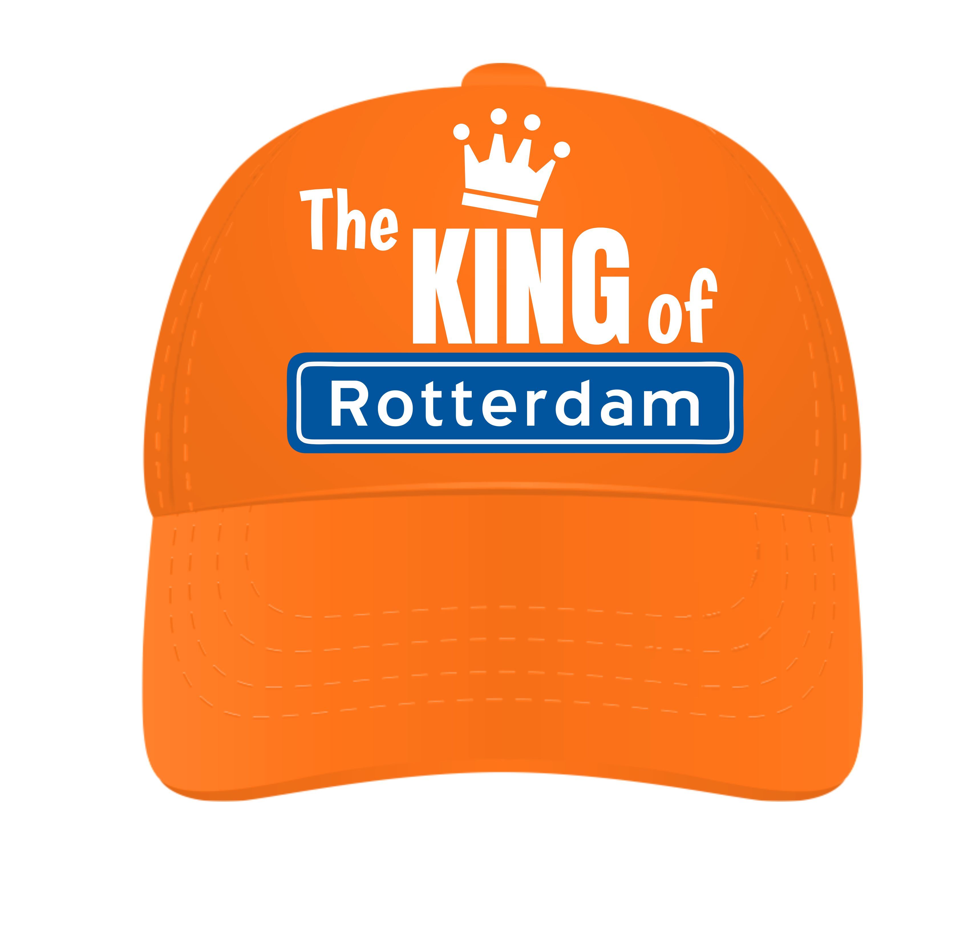 Oranje pet voor koningsdag the king of Rotterdam
