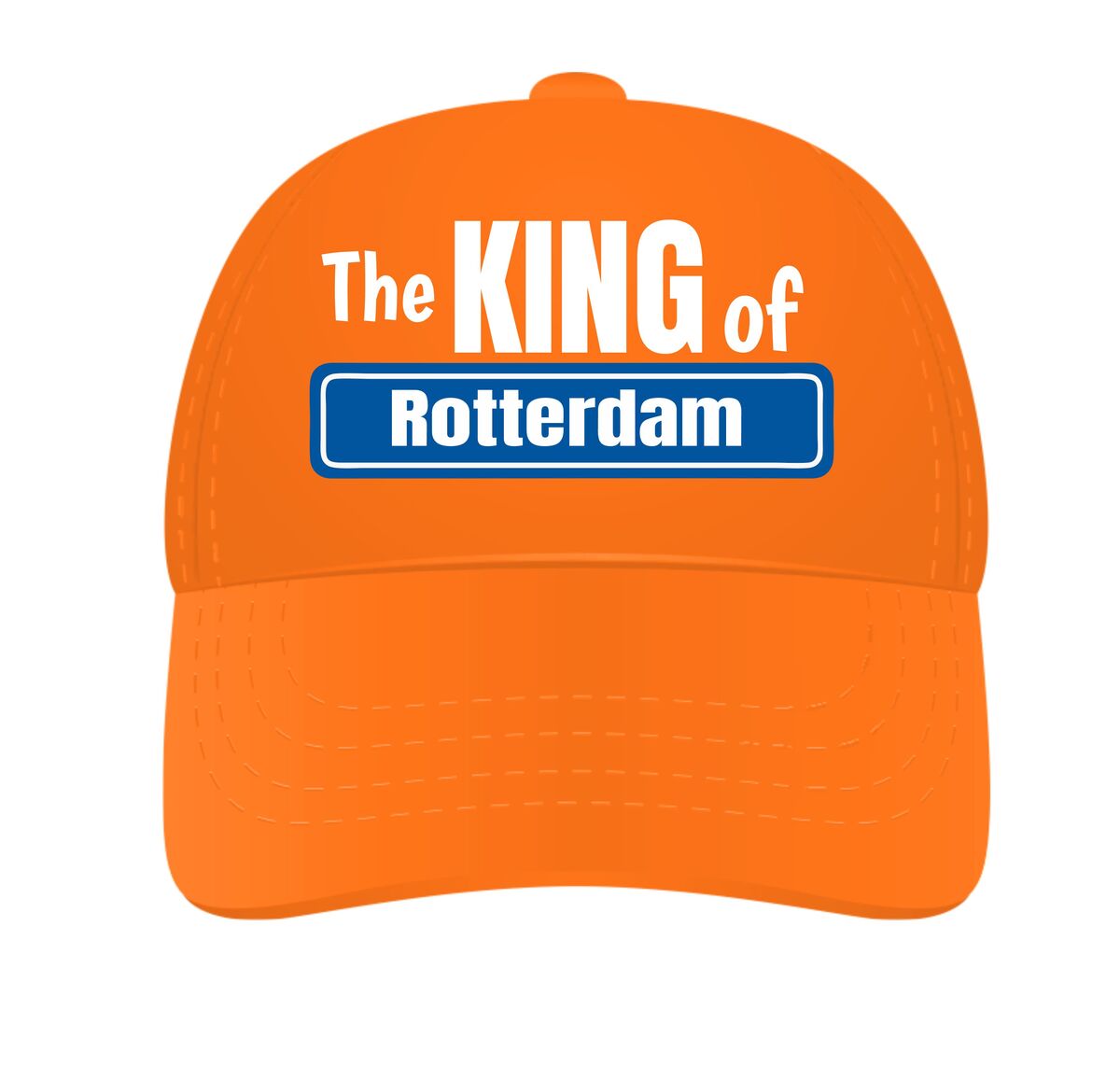 Oranje pet voor koningsdag the king of Rotterdam