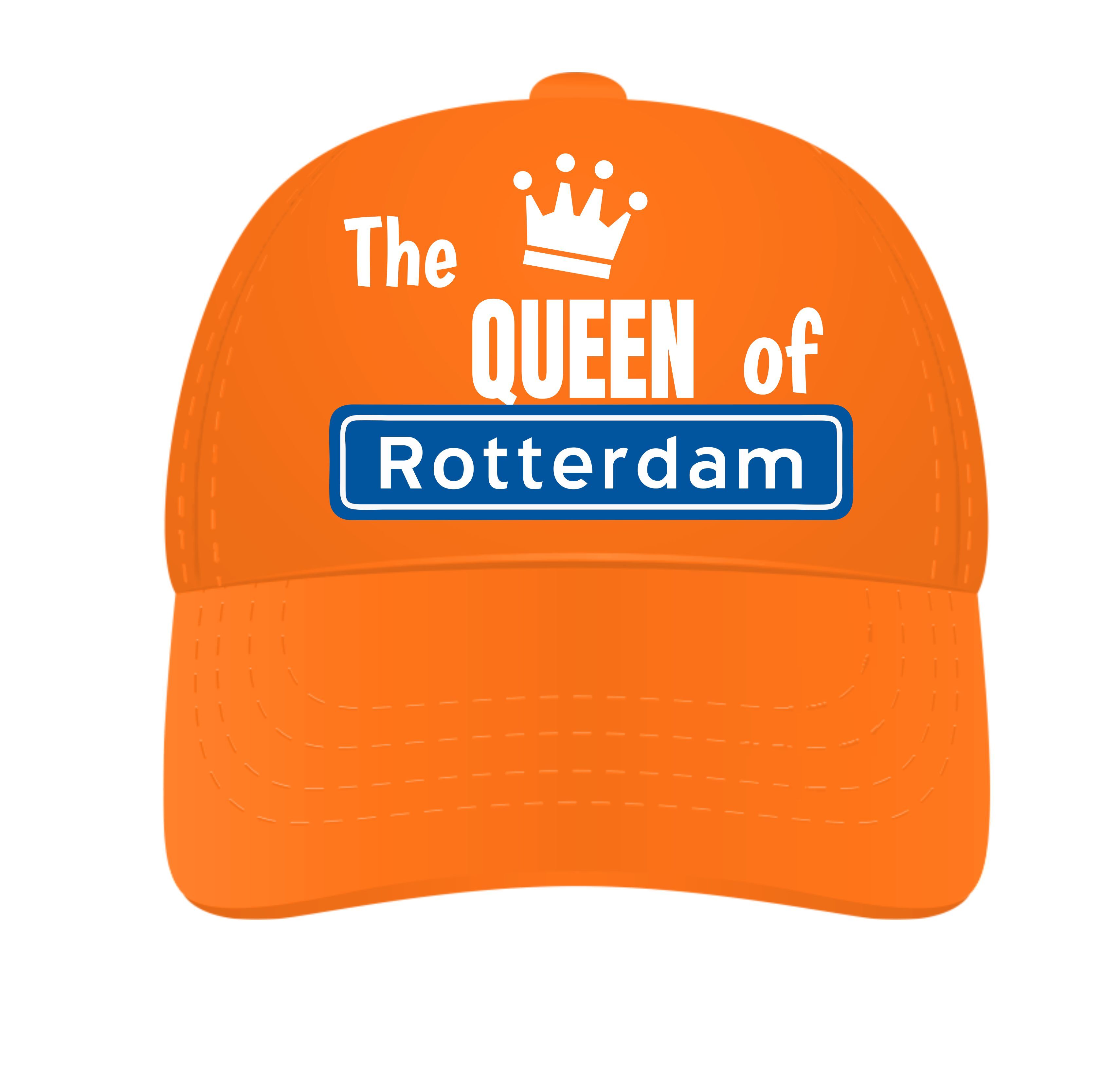 Oranje pet voor Koningsdag the queen of Rotterdam