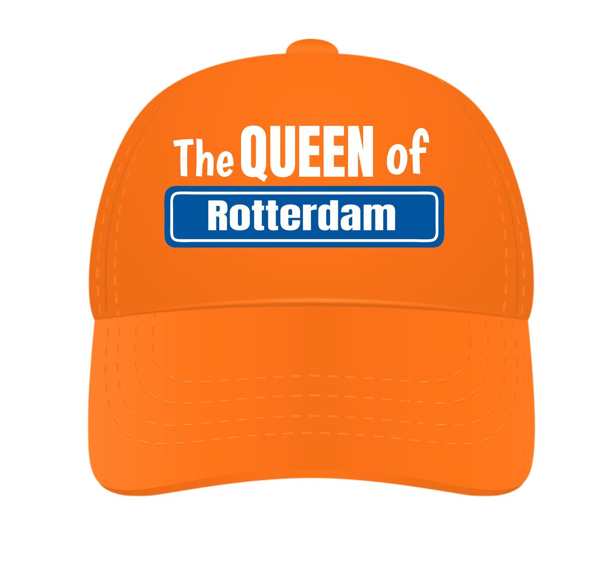 Oranje pet voor Koningsdag the queen of Rotterdam