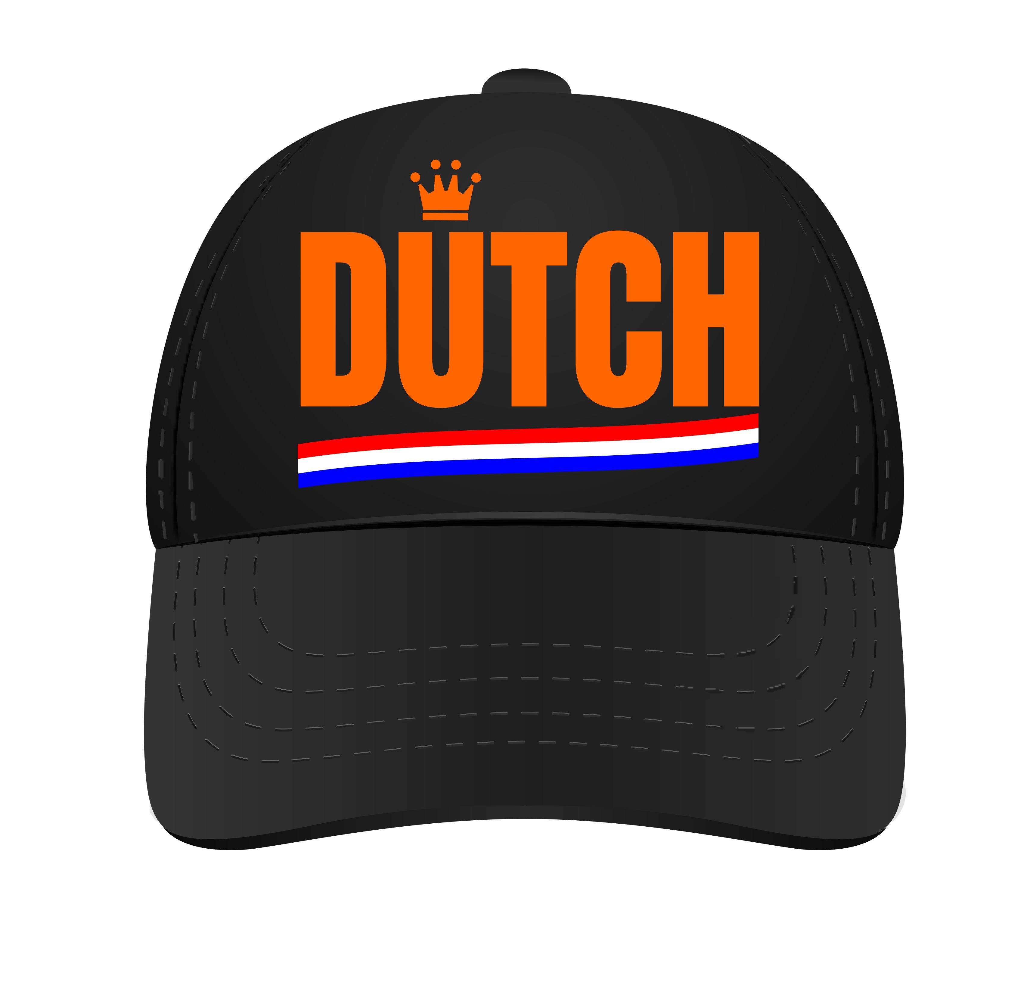 Pet Dutch voor Koningsdag zwart