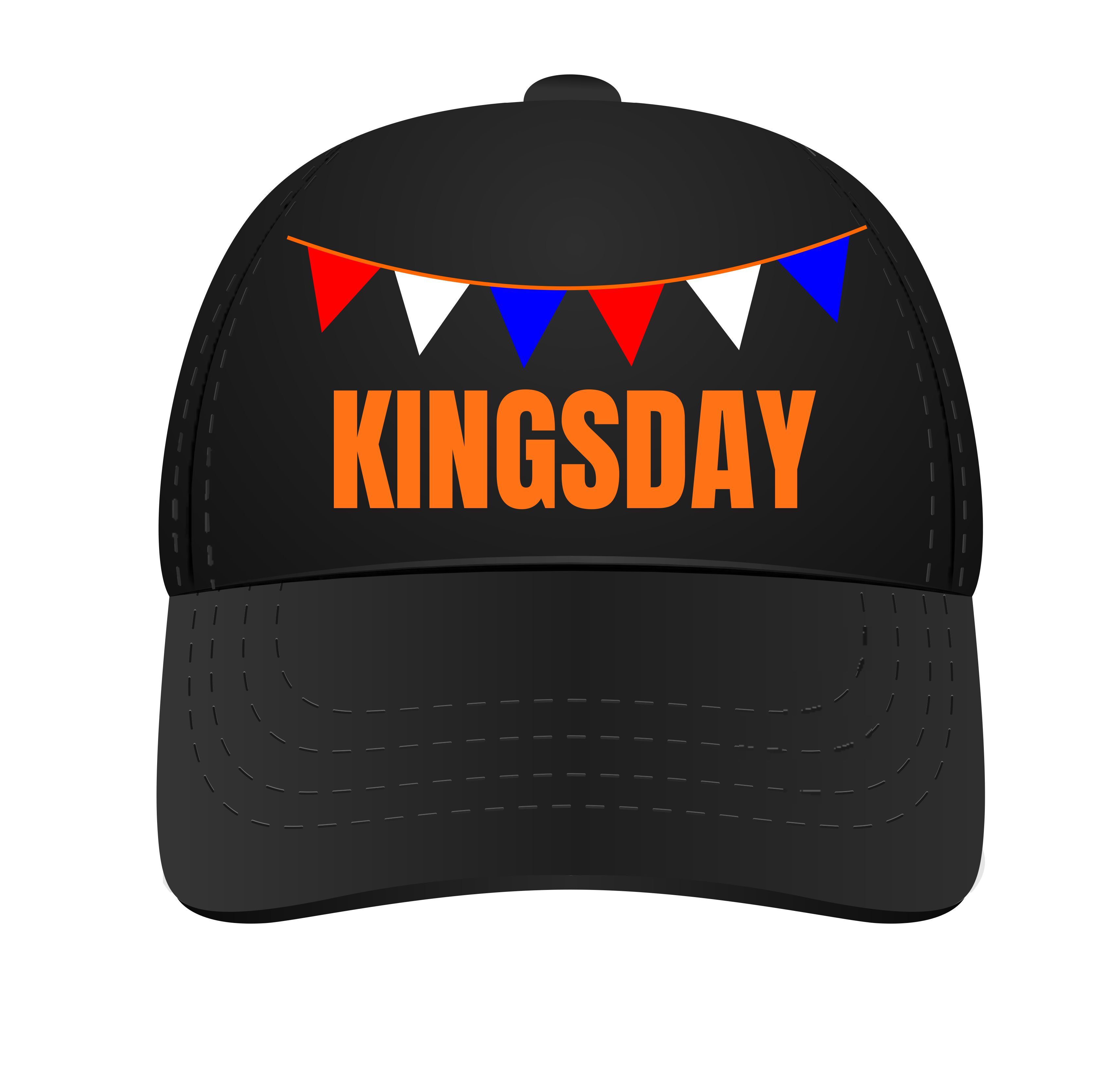 Zwarte pet voor koningsdag kingsday