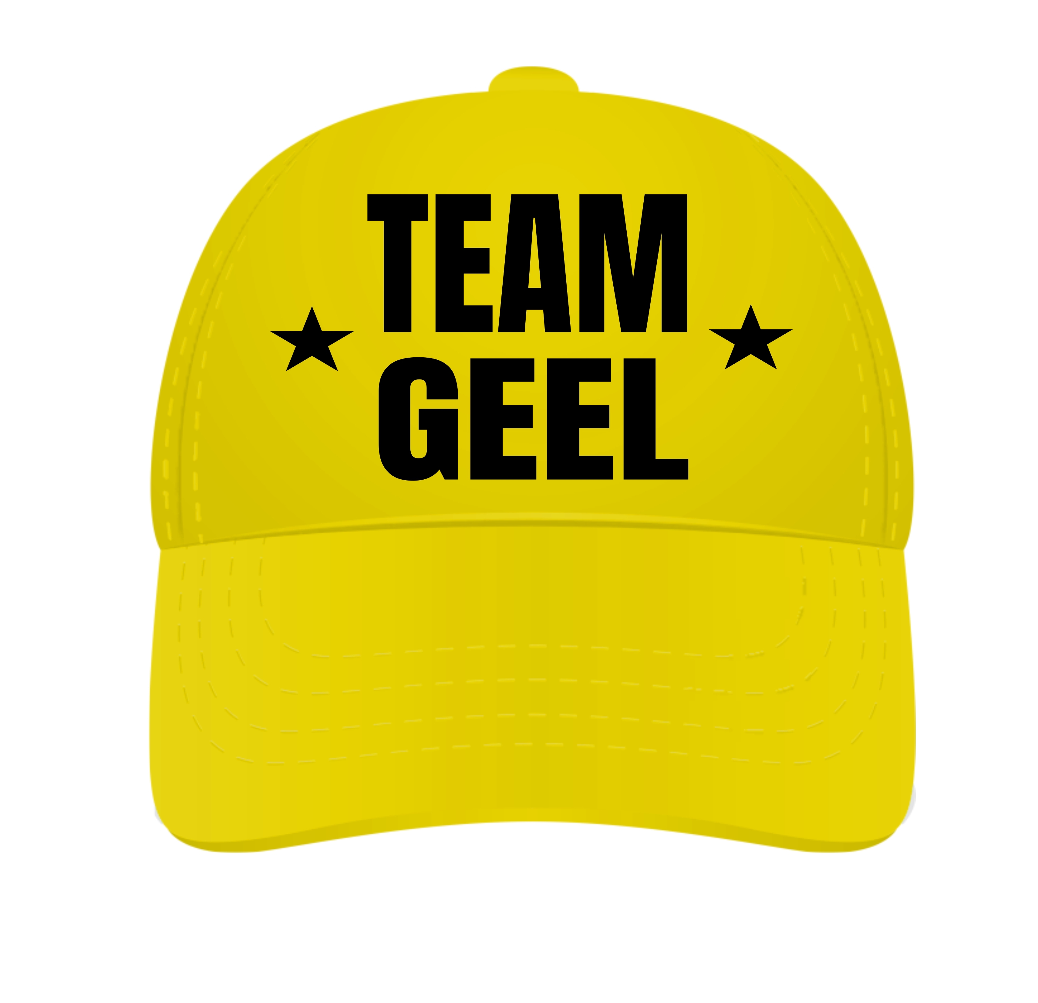 Pet voor team geel