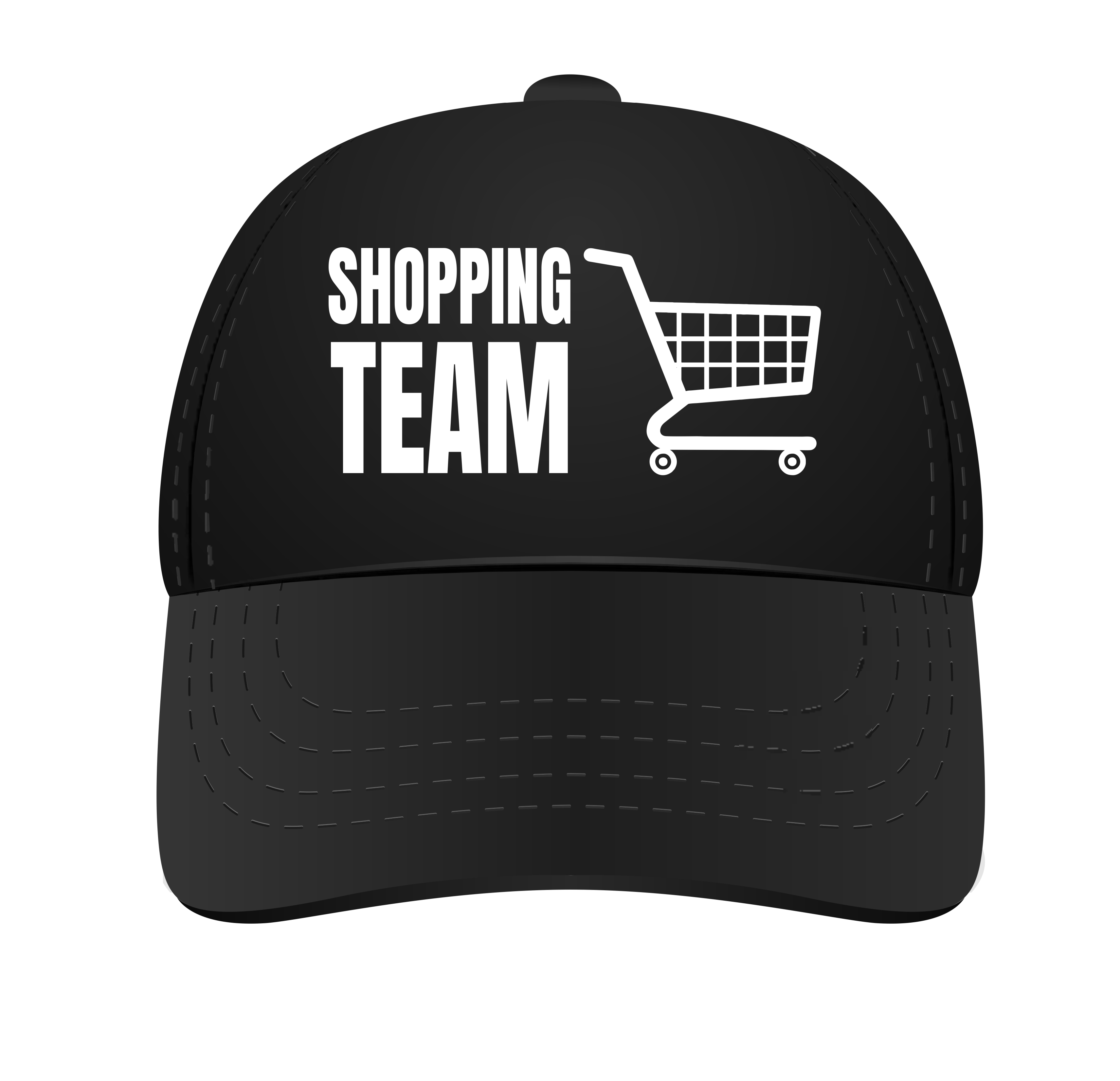 Petje voor het shopping Team. Voor het winkel team