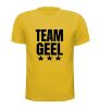 foto 1 Shirtje voor het Gele Team. Team geel