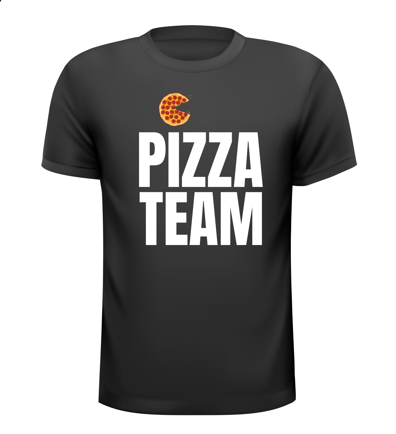 Shirtje voor het pizza team