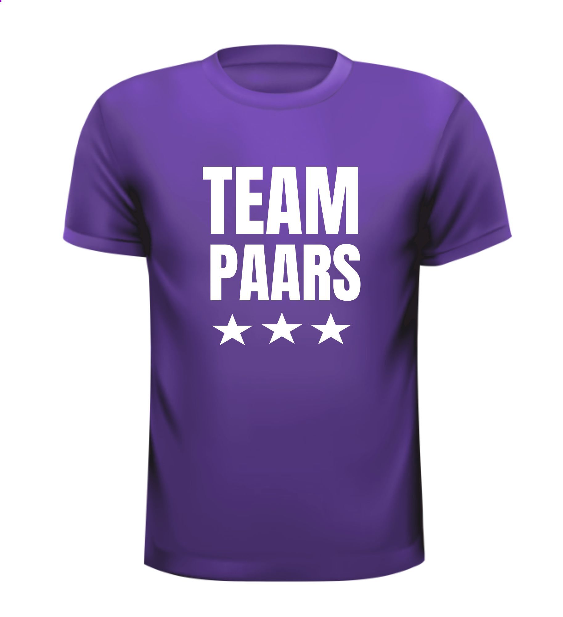 Shirtje voor Team paars