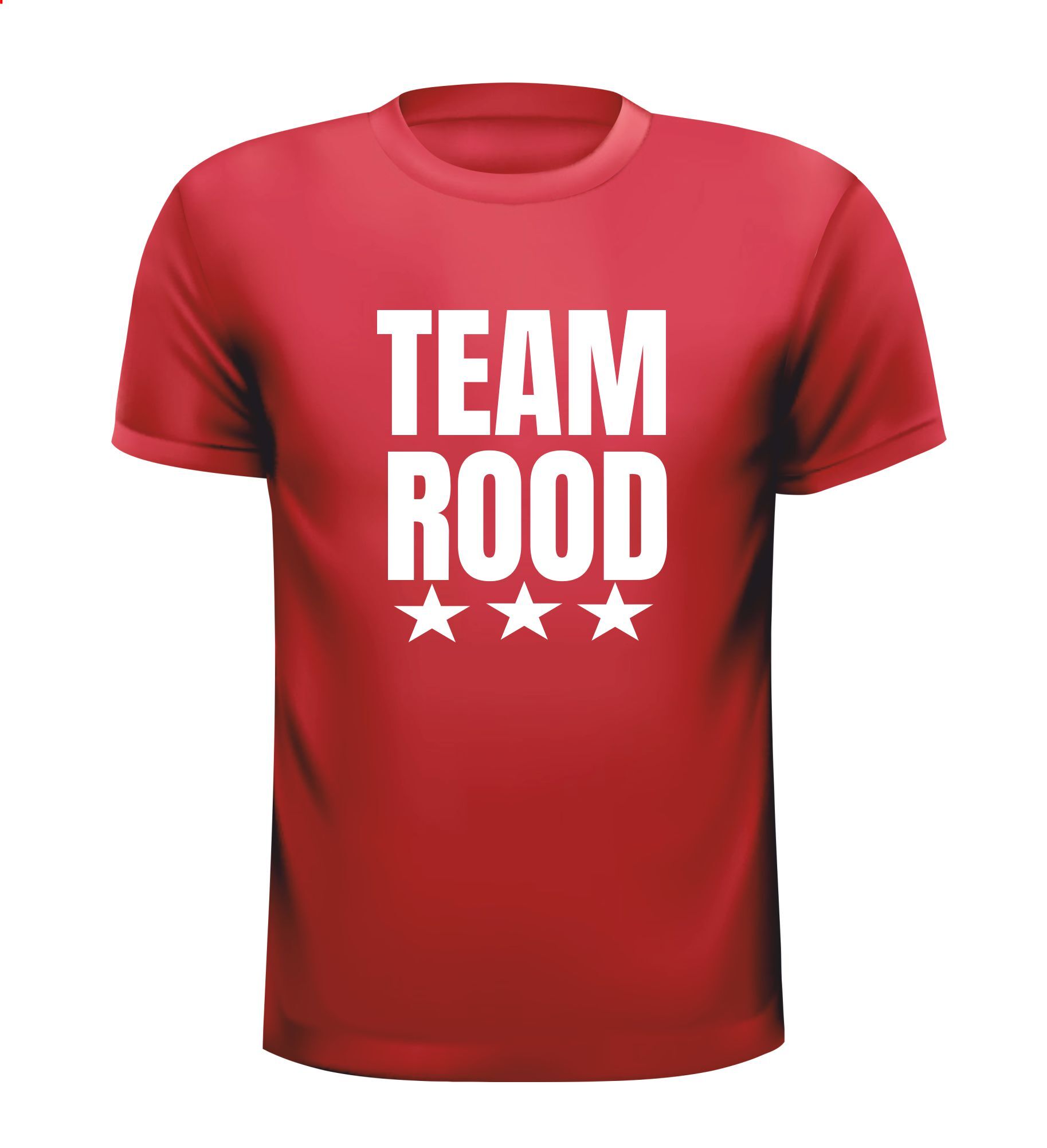 Shirtje voor Team Rood
