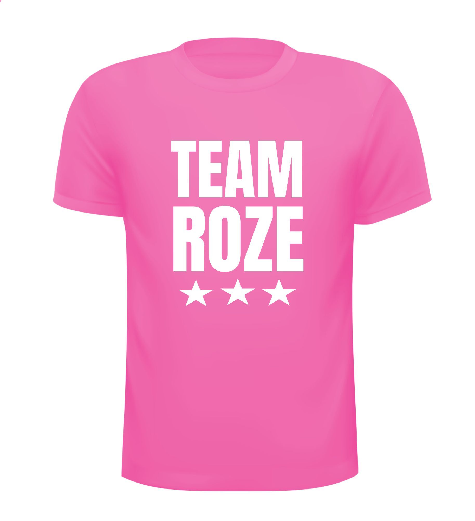 Shirtje voor Team Roze