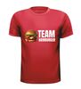 foto 7 T-shirt voor het Team Hamburger. Het hamburger team