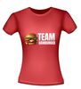 foto 8 T-shirt voor het Team Hamburger. Het hamburger team