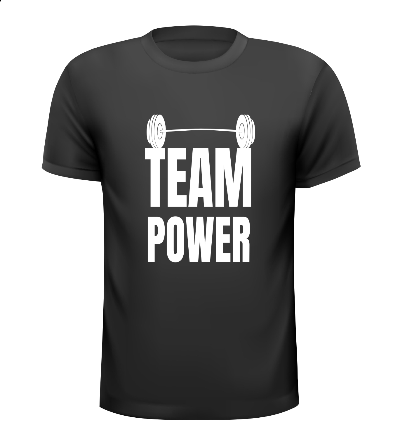 T-shirt voor Team power