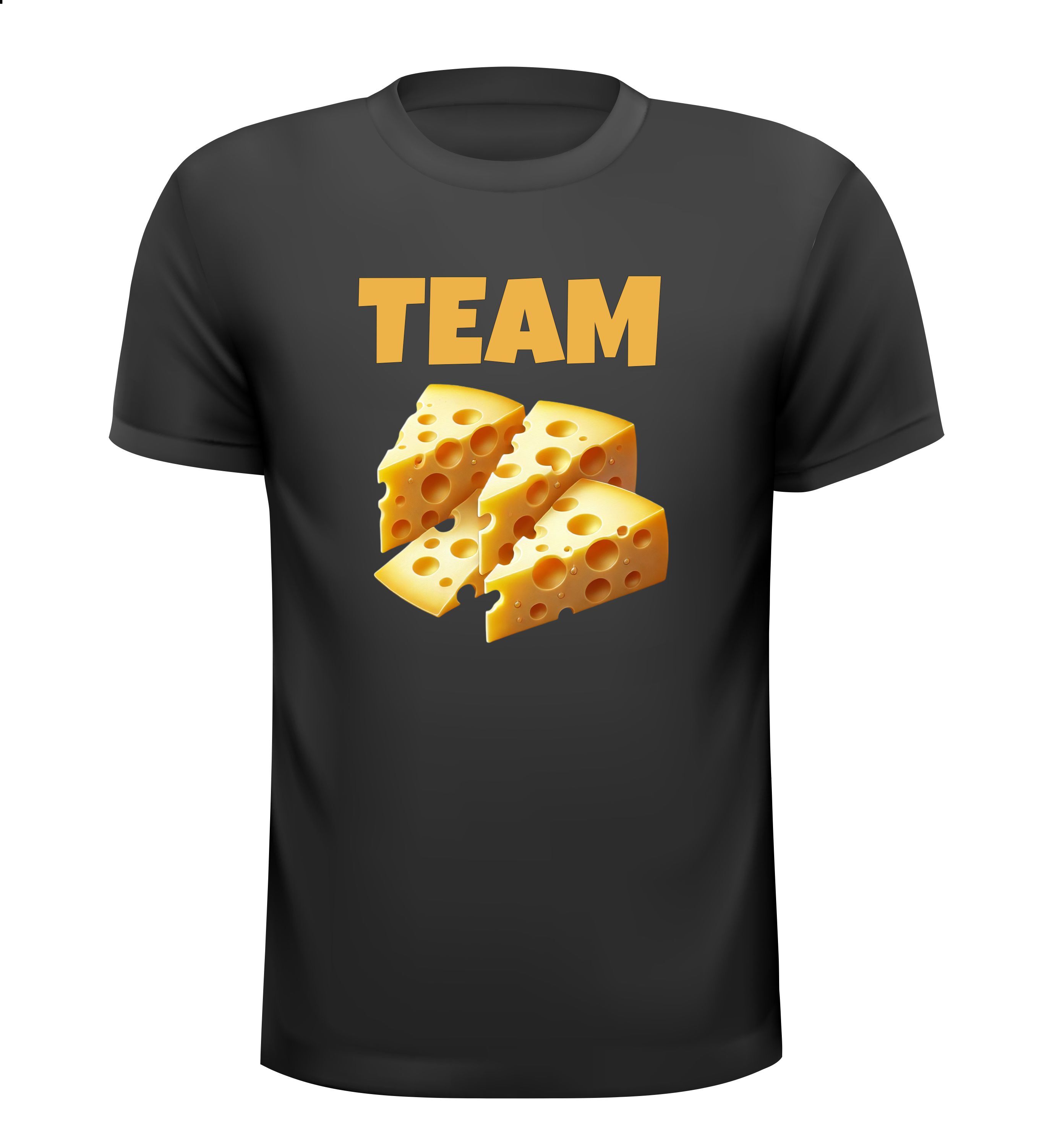 Team kaas het kaas Team shirt voor het kazen team