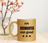foto 4 Beker met gouden glitters voor een boswachter van goud