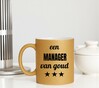 foto 3 Een manager van goud glitter gouden mok 