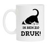 foto 1 Mok ik ben zo druk! Leuke mok voor op kantoor