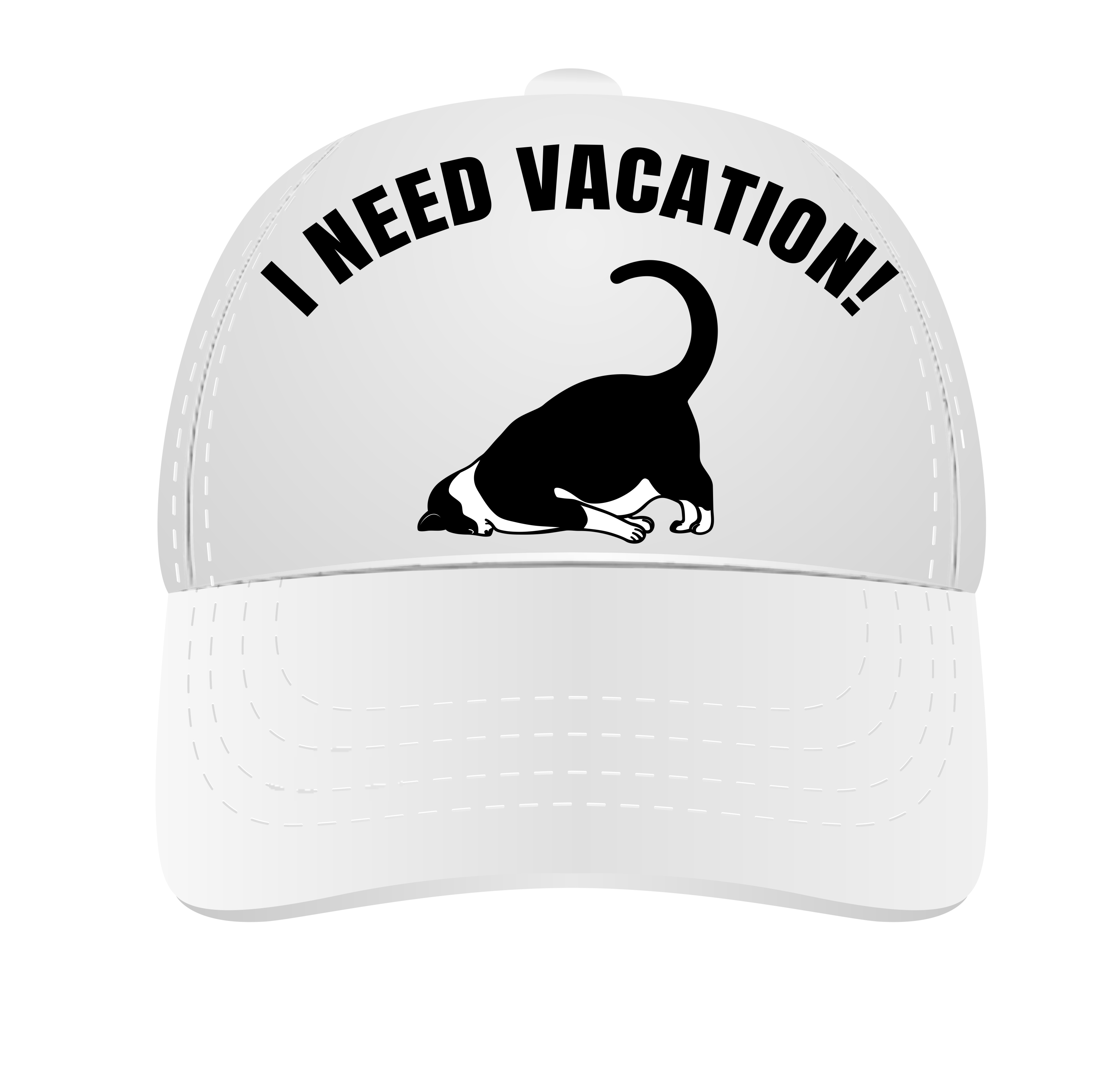 Pet i need vacation Petje voor vakantie grappig