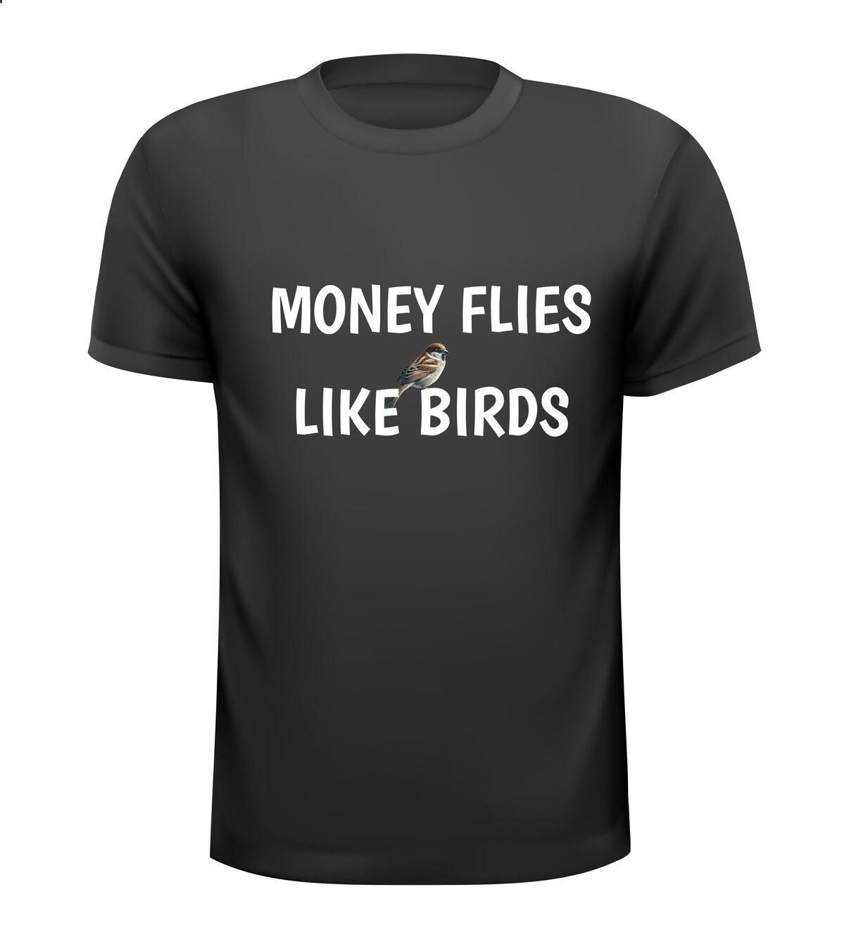 Shirt money flies like birds