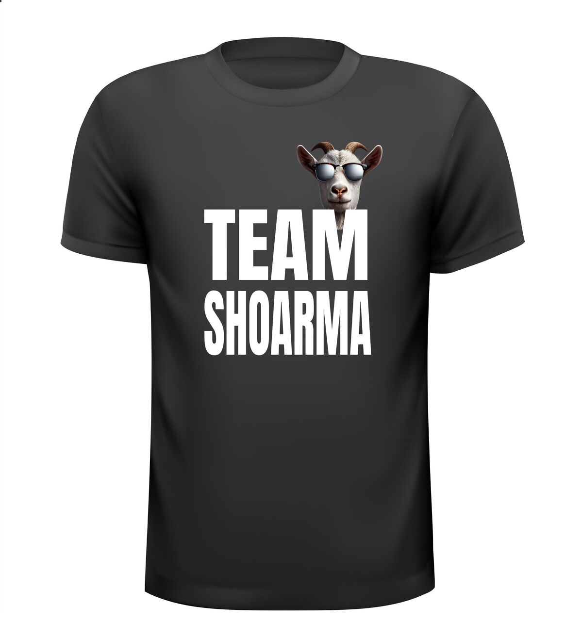 T-shirt voor Team Shoarma. Het Shoarma Team