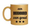 foto 1 Beker goud met glitters voor een boekhouder van goud