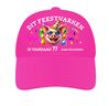 foto 3 Cap feestvarken 77 jaar leuk verstelbare pet voor een 77ste verjaardag