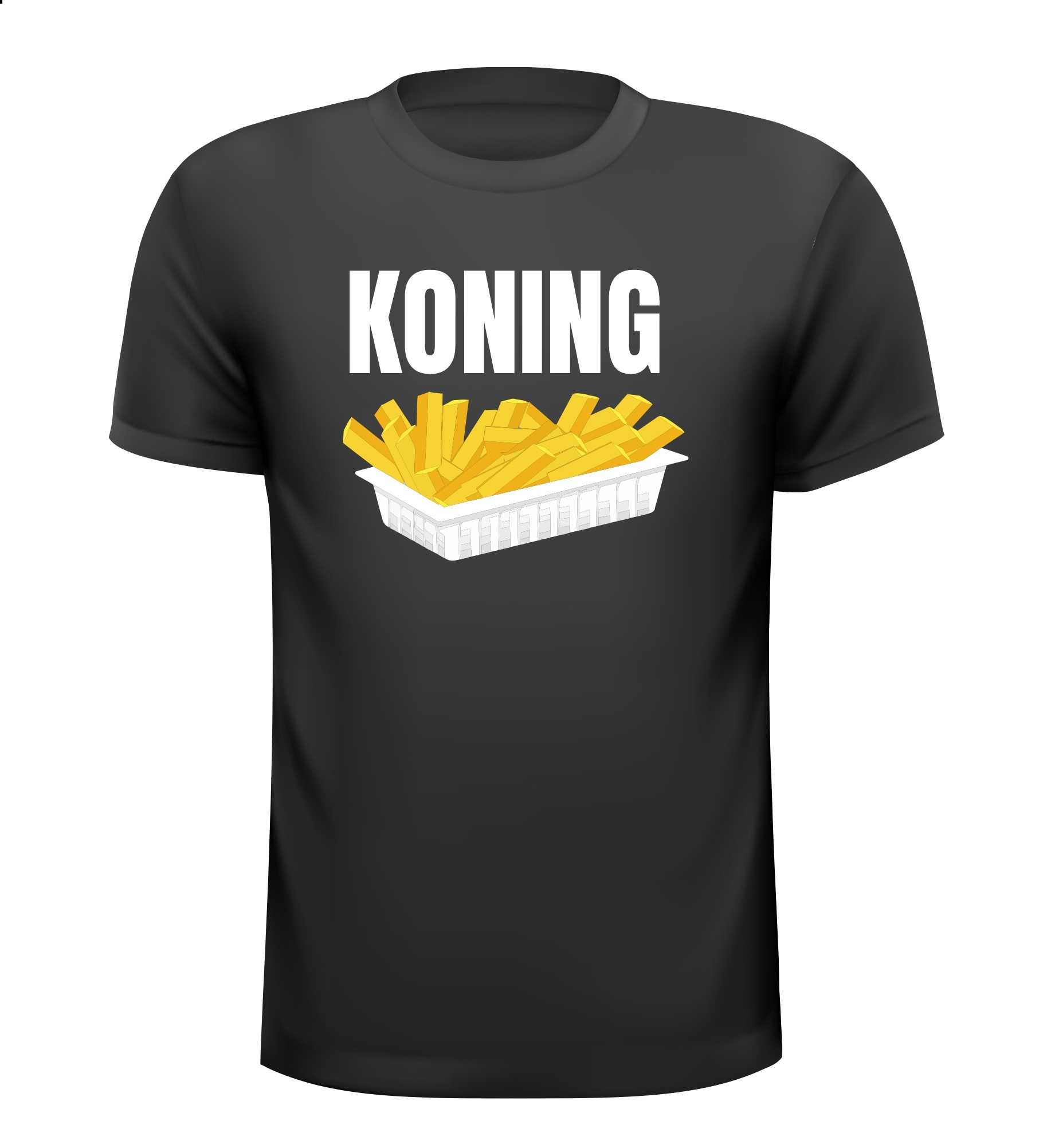 Shirtje voor koning friet of voor koning patat