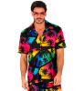 foto 2  Zomers Oase T-shirt Palmbomenprint 