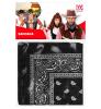foto 5 Bandana 55x55, zwart stoere cowboy bandana