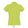 foto 2 Dames polo appel groen korte mouw