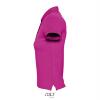 foto 3 Dames polo fuchsia korte mouw 