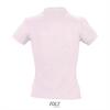 foto 2 Dames polo oud roze korte mouw Vrouwelijke polo