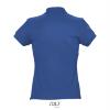 foto 2 Dames polo royal blauw korte mouw
