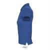 foto 3 Dames polo royal blauw korte mouw 