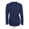 foto 2 Dames sport T-shirt met lange mouwen donkerblauw