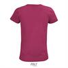 foto 2 Dames T-shirt fuchsia biologisch katoen ronde hals