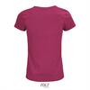 foto 2 Dames T-shirt fuchsia Ronde hals biologisch katoen