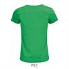 foto 2 Dames T-shirt kermitgroen Ronde hals biologisch katoen