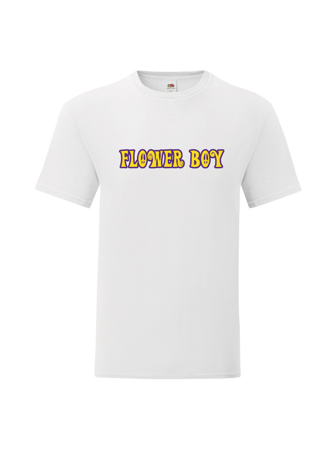 Flower boy seventies T-shirt