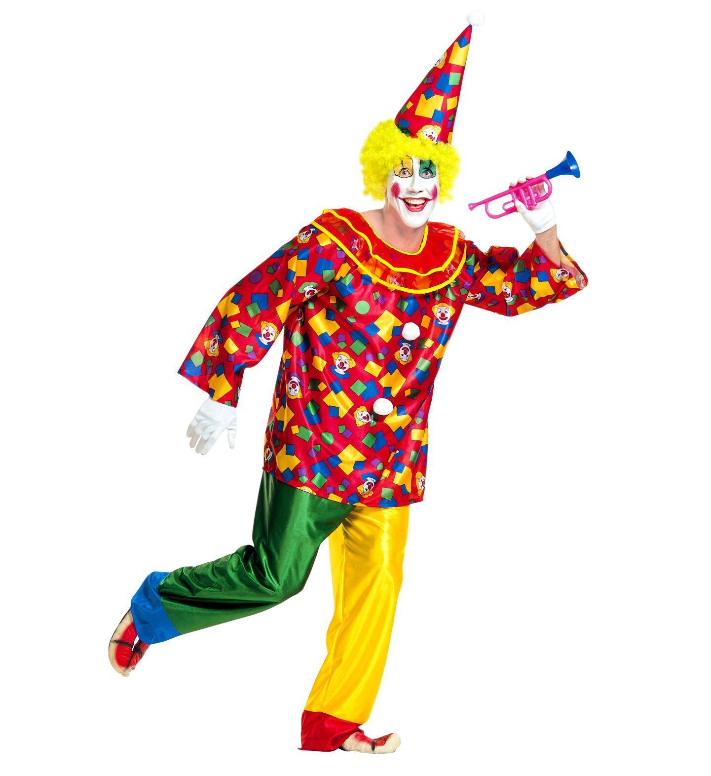 Funny clown outfitje maat XL